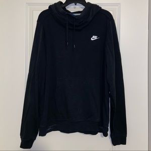 Women’s Nike Funnel-Neck Hoodie Black Size XL